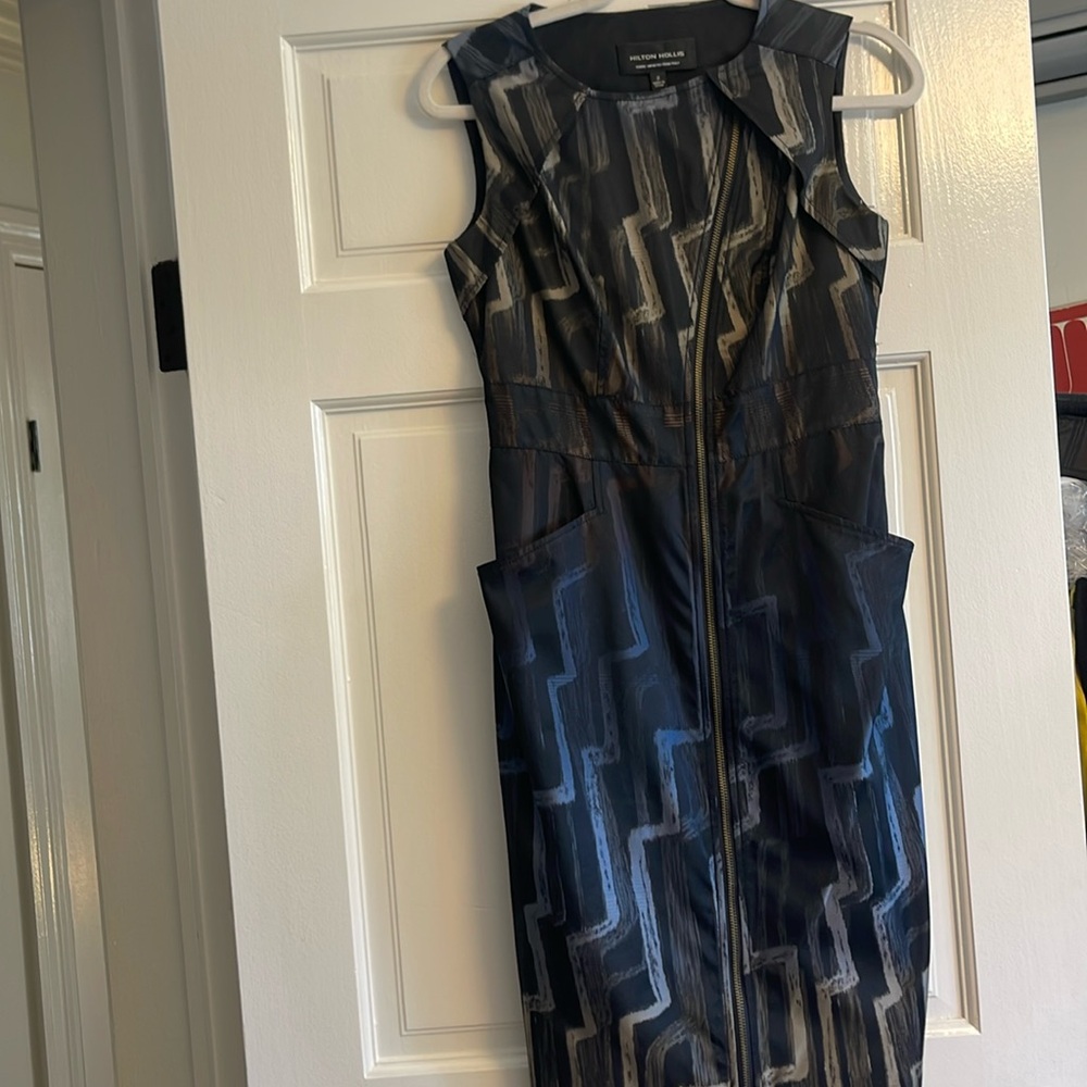 Hilton Hollis magnificent dress Italian fabric size 2 - Picture 1 of 8
